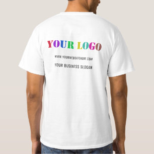 Camiseta Promocional de logotipo personalizado para empresa