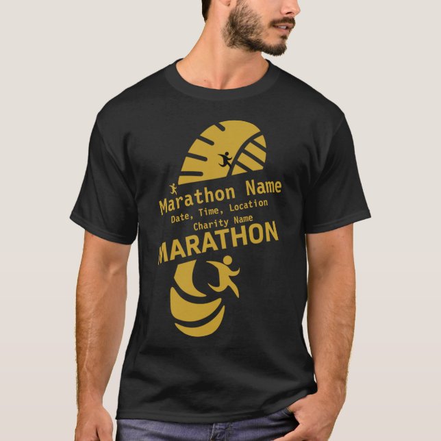 Camiseta Promocional de maratona de caridade (Frente)