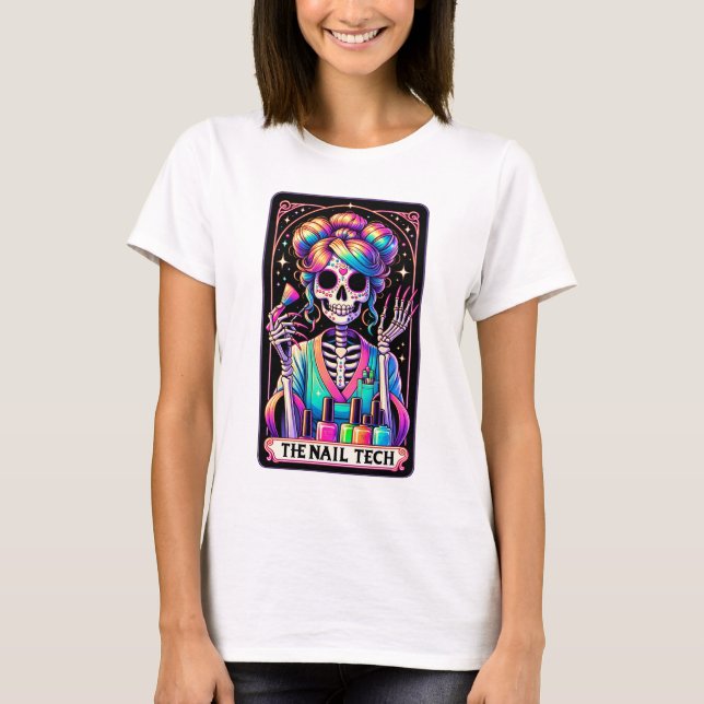 Camiseta Promocional de Tarot Tech Nail (Frente)