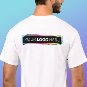 Camiseta Promocional Personalizada - Logotipo no V