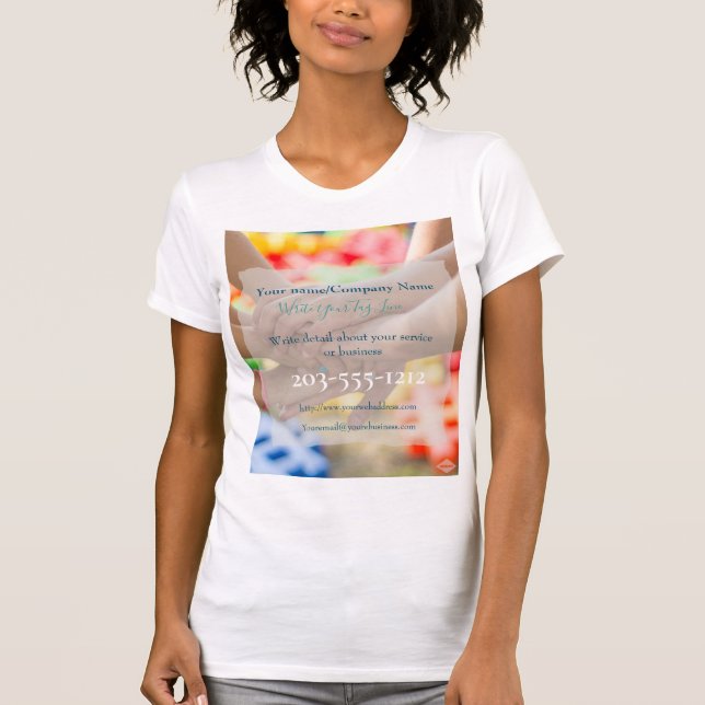 Camiseta Promocional Sticker personalizado - HAMbyWG (Frente)