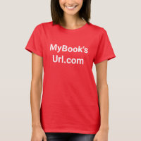 promocional vermelho de autor com branco