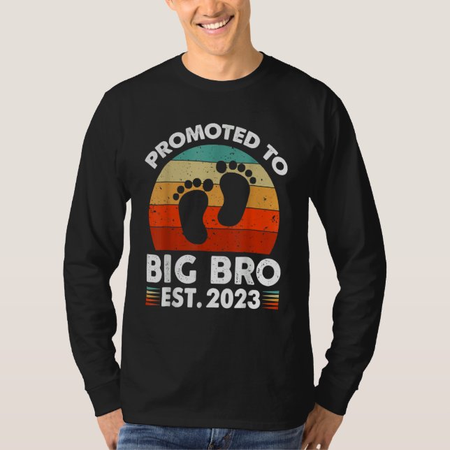 Camiseta Promoted To Big Bro 2023  I'm Going To Be A Big Br (Frente)