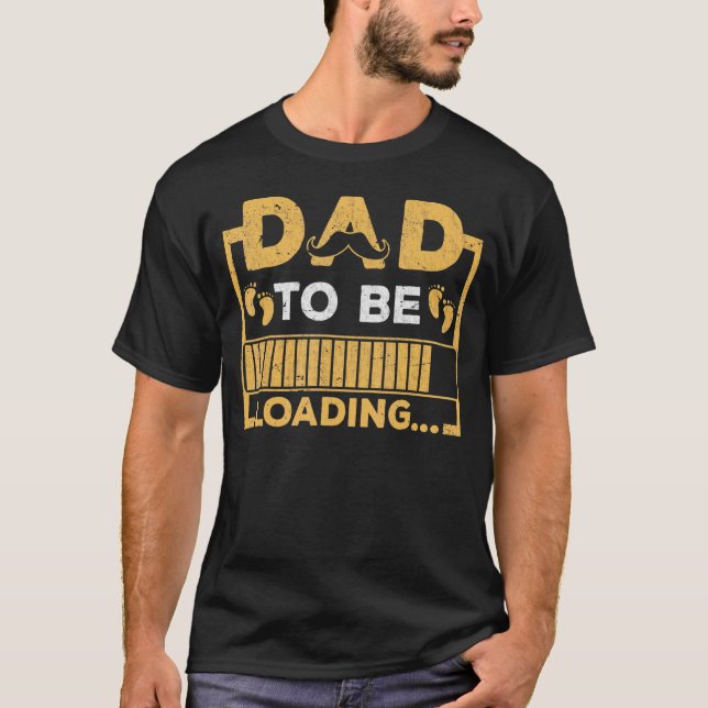 Camiseta Promoted to Dad New Father (Frente)