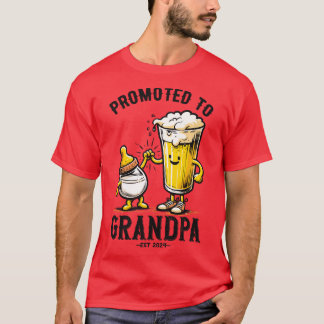 Camiseta Promoted To Grandpa Est 2024