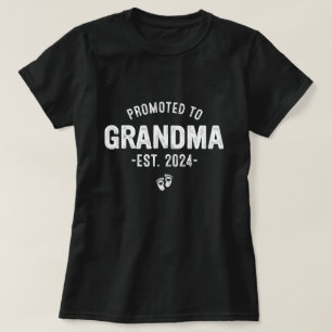 Camiseta Promovida a Avó desde 2024 Avós