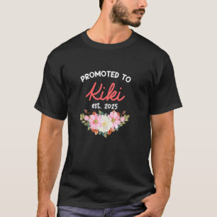 Camiseta Promovida a Kiki Est 2025 Primeira Vez Avó