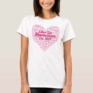 Camiseta Promovida a Tia Avó Est. 2027, Presente para uma T