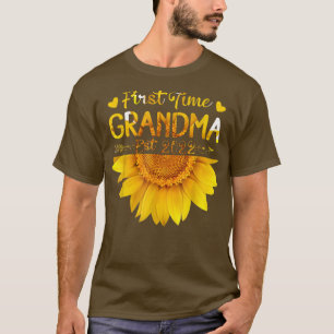 Camiseta Promovida Para A Avó Est 2022 Primeira Vez Avó Su