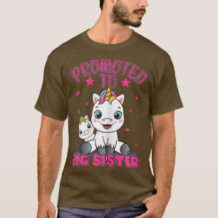 Camiseta Promovida Para A Irmã Futura Do Unicórnio Para