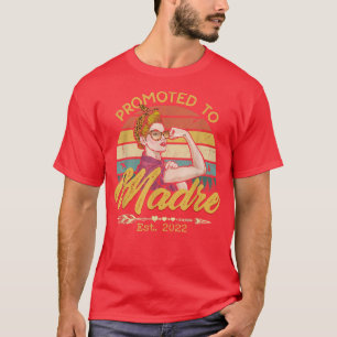 Camiseta Promovida para Madre no Leste de 2022 Mulheres Leo