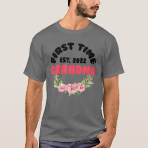 Camiseta Promovida Para Nova Avó Mimi - Primeira Vovó