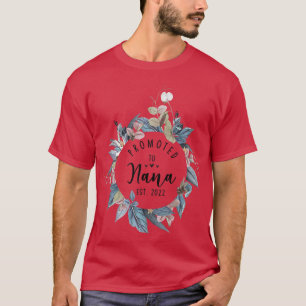 Camiseta Promovidas a Nana no leste de 2022 pela primeira v