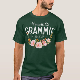 Camiseta Promovidas Para Grammie No Leste De 2022 Mulheres 