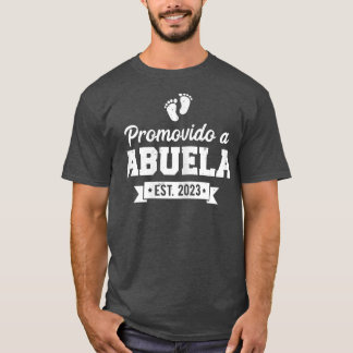 Camiseta Promovideo A Abuela 2023, Avó Espanhola Promovida 