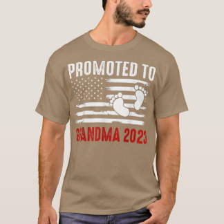 Camiseta Promovido À Avó 2023 Em Breve A Gravidez Nos EUA 