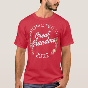 Camiseta Promovido À Avó Excelente 2022, Anoncem De Gravide