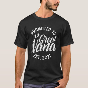 Camiseta Promovido à Excelente Nana Vovó 2021