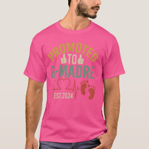 Camiseta Promovido A G Madre 2024 Primeira Vez Vovó Para