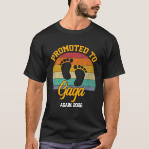 Camiseta Promovido A Gaga Vintage Dia de as mães Engraçado