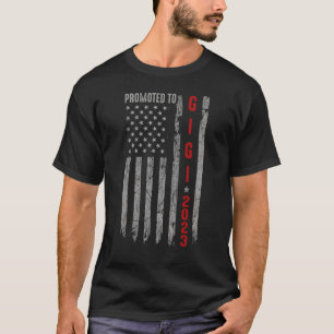 Camiseta Promovido A Gigi Est 2023 Primeira Vez Nova Famíli
