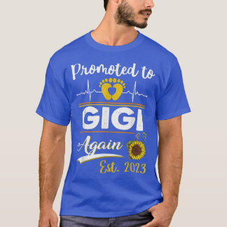 Camiseta Promovido A Gigi Novamente Em 2023
