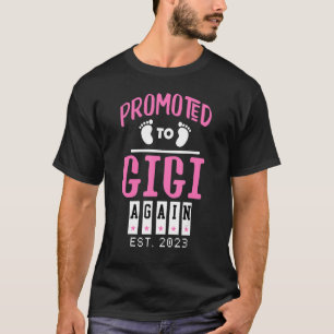 Camiseta Promovido A Gigi Novamente No Último Ano De 2023 N