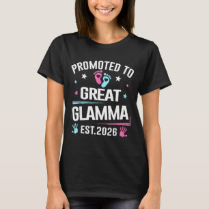 Camiseta Promovido a Grande Glamma Est 2026 Anúncio de Grav