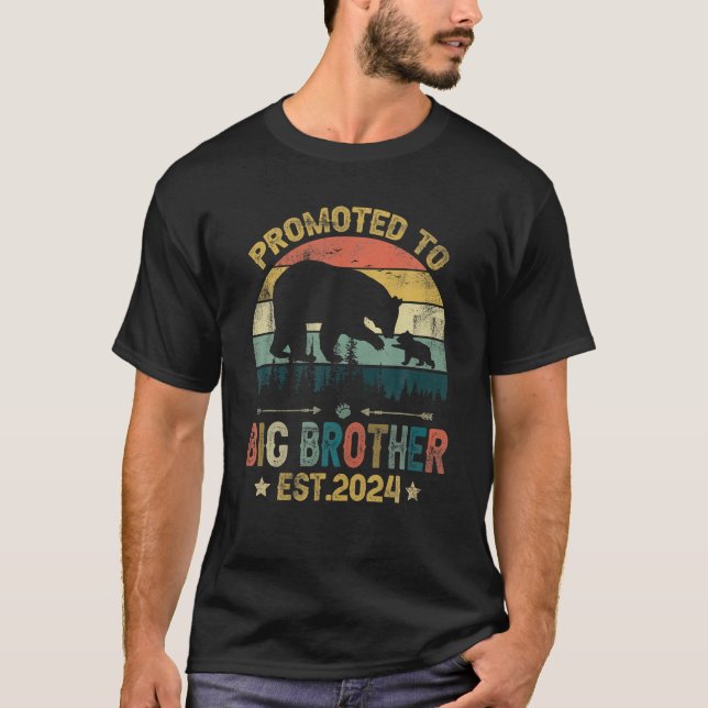 Camiseta Promovido À Gravidez Do Big Brother No Est 2024 (Frente)