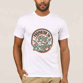 Camiseta promovido a irmão mais velho