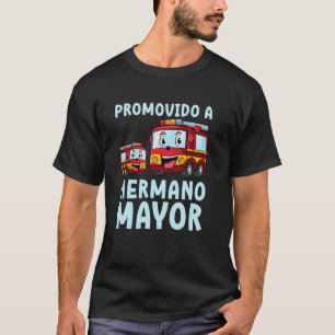 Camiseta Promovido A Irmão Mais Velho Futuro Irmão Mais Vel