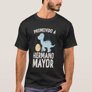 Camiseta Promovido A Irmão Mais Velho Futuro Irmão Mais Vel