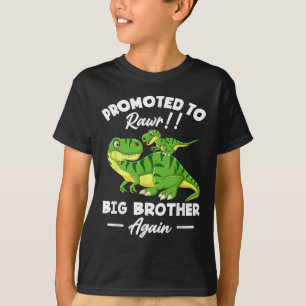 Camiseta Promovido a Irmão Mais Velho Novamente Presente pa