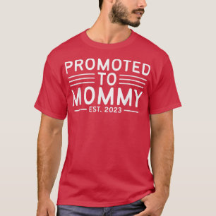 Camiseta Promovido À Mamãe Da Gravidez Da Avó Annou, No Est