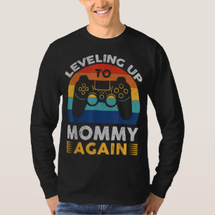 Camiseta Promovido A Nivelar Novamente As Mamães Para As Ma