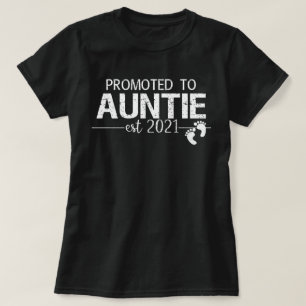 Camiseta promovido à tia est 2021