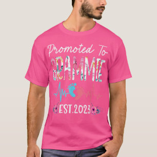 Camiseta Promovido a vovó de Natal de 2023