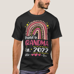 Camiseta Promovido à vovó Est
