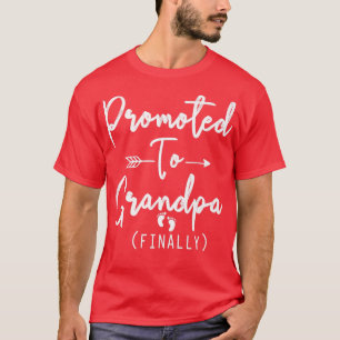 Camiseta Promovido Ao Anúncio De Gravidez Do Avô Para A Gra