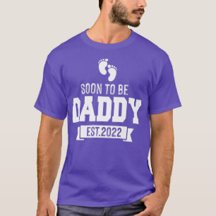 Camiseta Promovido ao Anúncio de Gravidez do Pai em breve