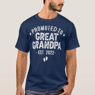 Camiseta Promovido Ao Avô Excelente 2022 Em Breve Para Ser 