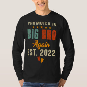 Camiseta Promovido ao Big Bro Eu serei um Grande Irmão