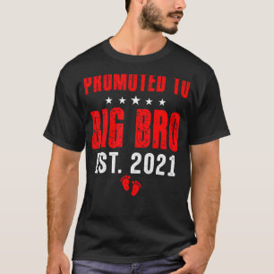Camiseta Promovido ao Big Bro Gift Eu vou ser um grande irm