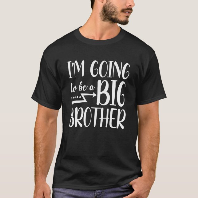 Camiseta Promovido Ao Big Bro Levado Ao Big Brothers Sib (Frente)