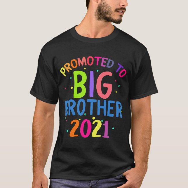 Camiseta Promovido ao Big Brother est 2021 Anúncio de Gravi (Frente)