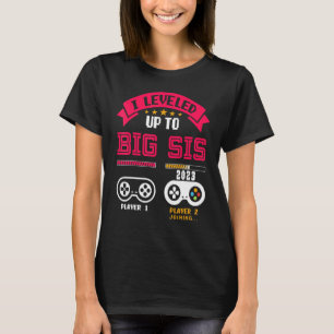 Camiseta Promovido Ao Big Sis 2023 Levado À Irmã Grande