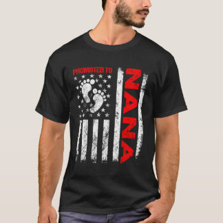 Camiseta Promovido Ao Dia de as mães De Sinalizador Nana Us