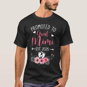Camiseta Promovido Ao Dia de as mães Mimi Est 2025