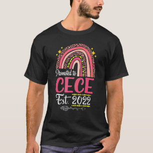 Camiseta Promovido Ao Dia de as mães Rai Do Arco-Íris Est 2