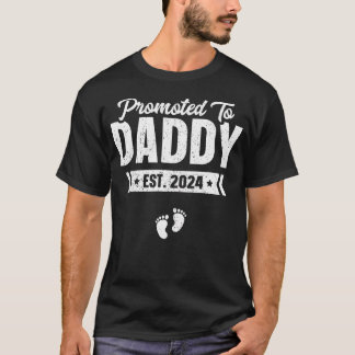 Camiseta Promovido Ao Est Pai. 2024 Shirt Baby Gift For Ne